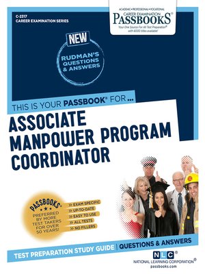 cover image of Associate Manpower Program Coordinator